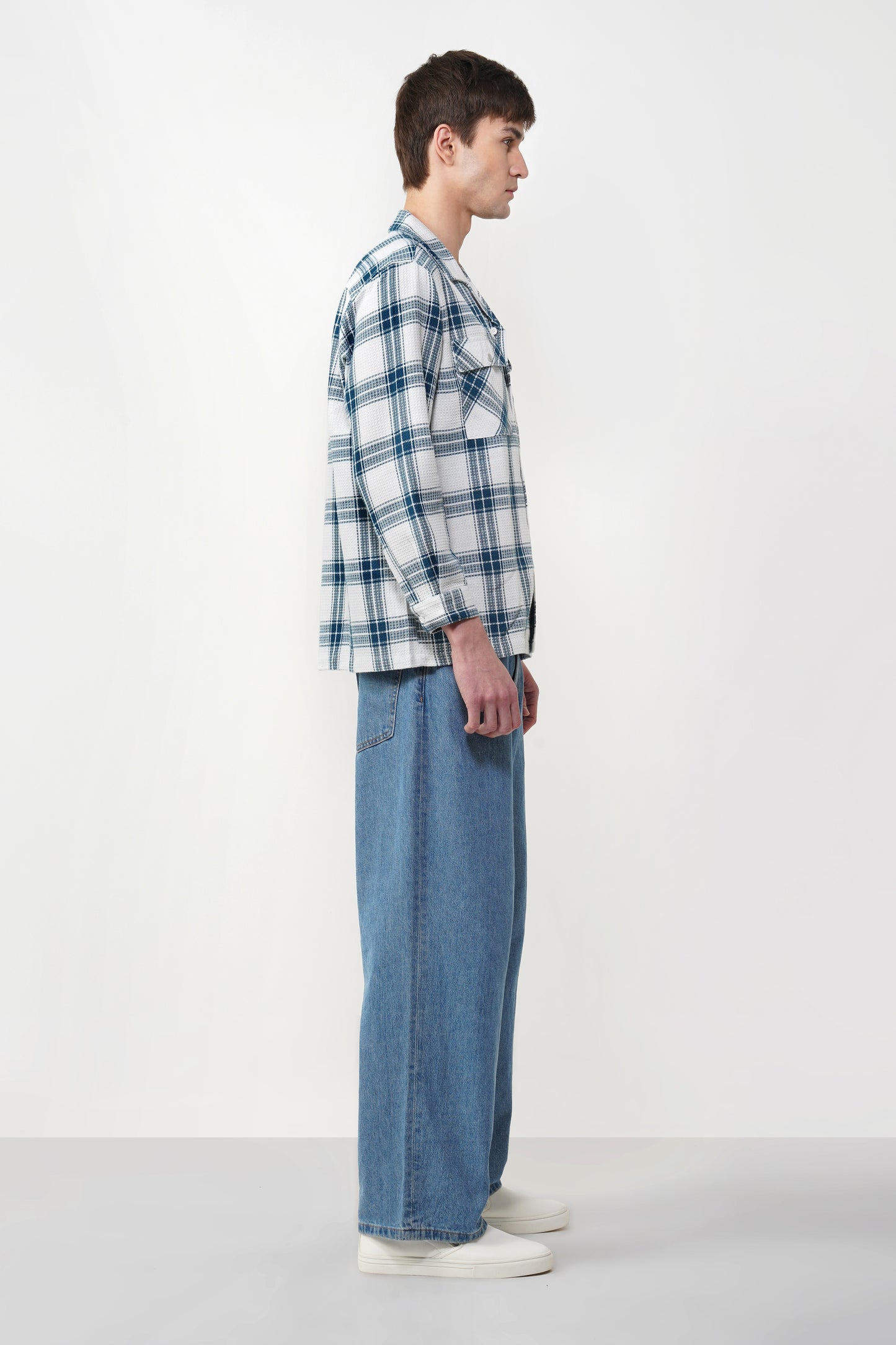 BOX FIT CHECK SHIRT