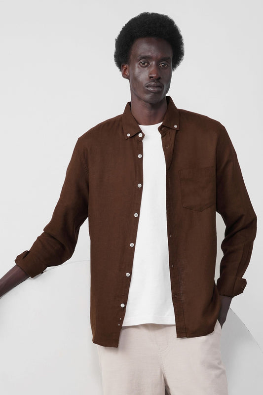 COTTON LINEN SHIRT