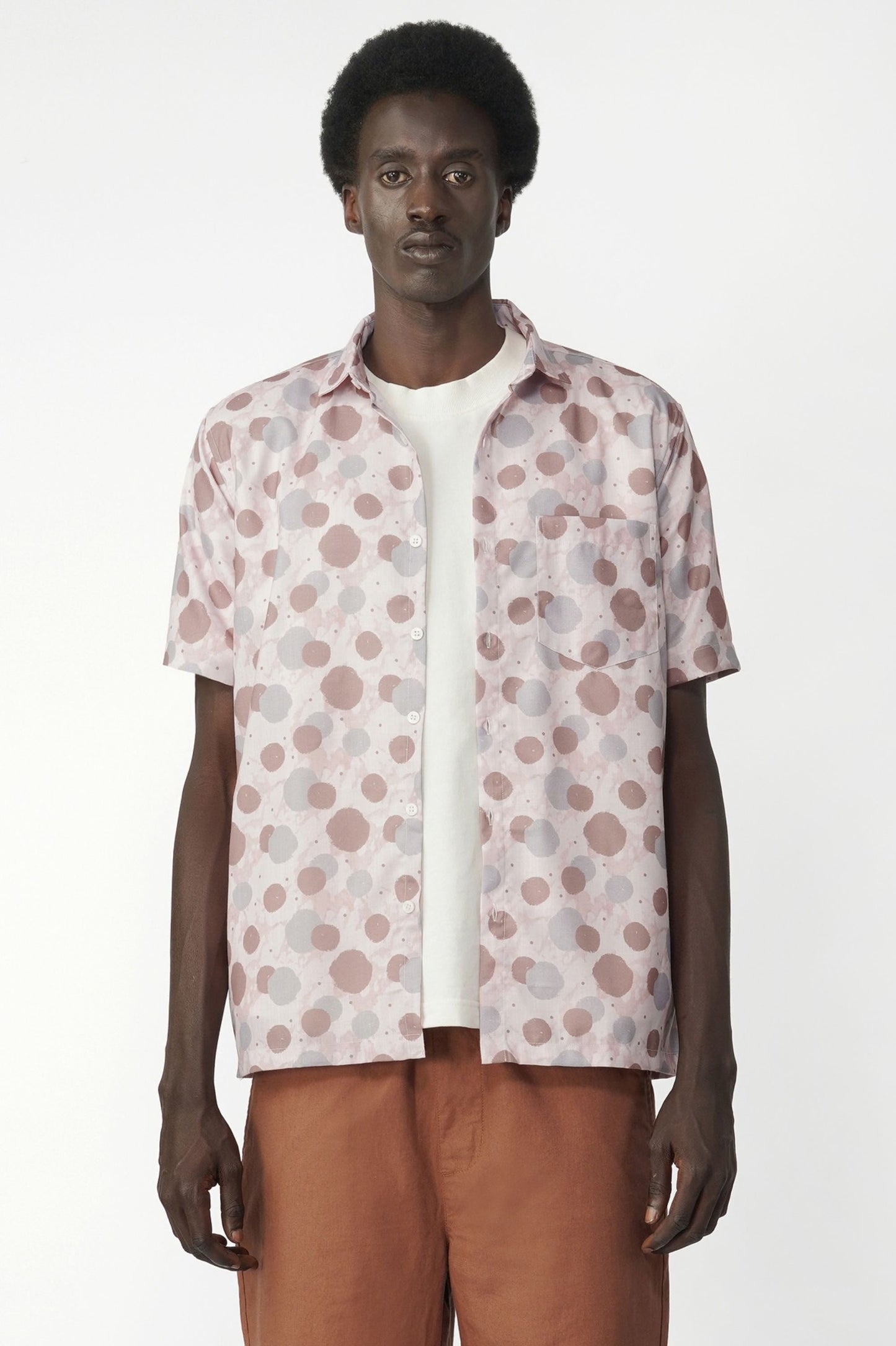 DOT CIRCLE PRINTED SHIRT