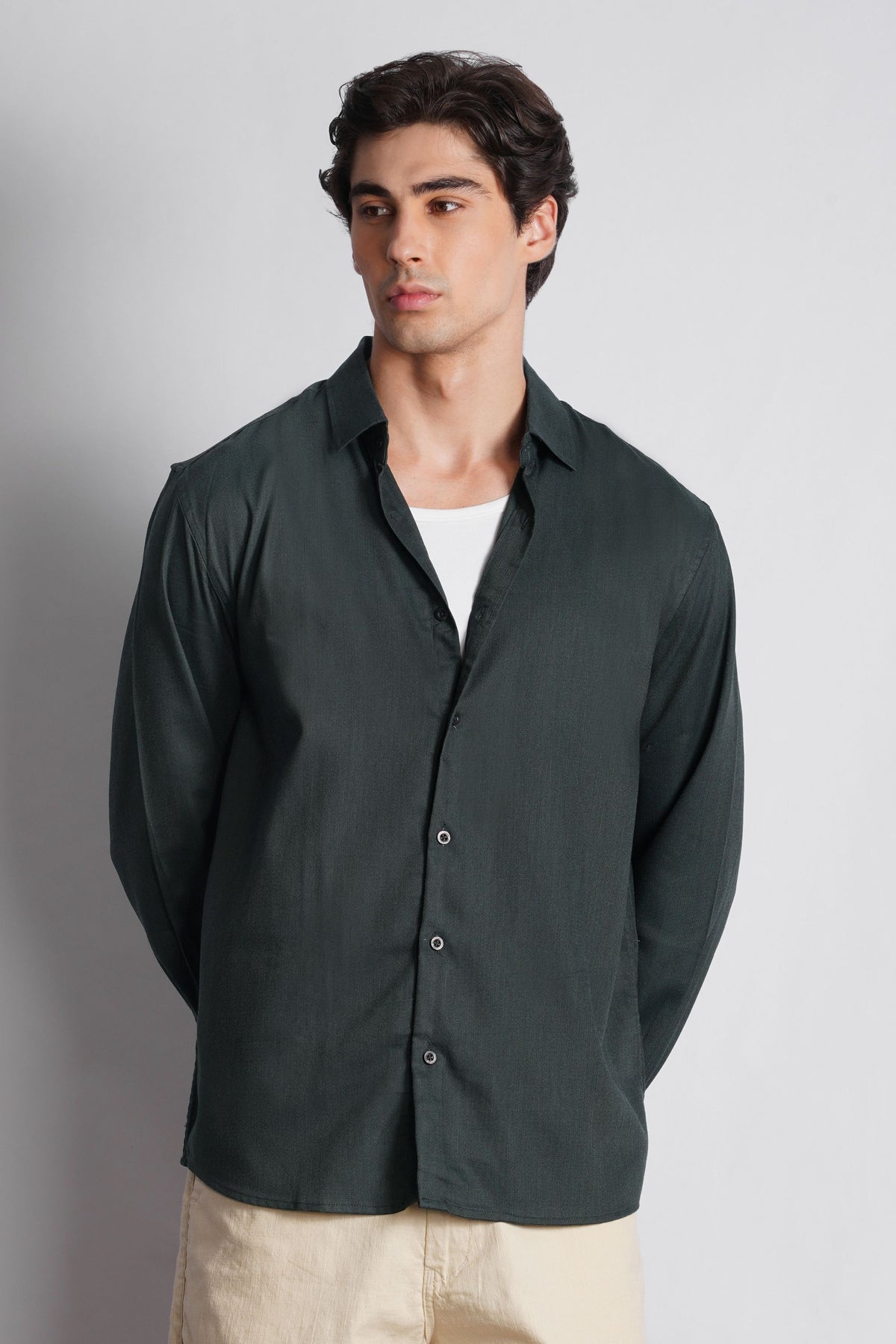 MICRO TEXTURED SHIRT