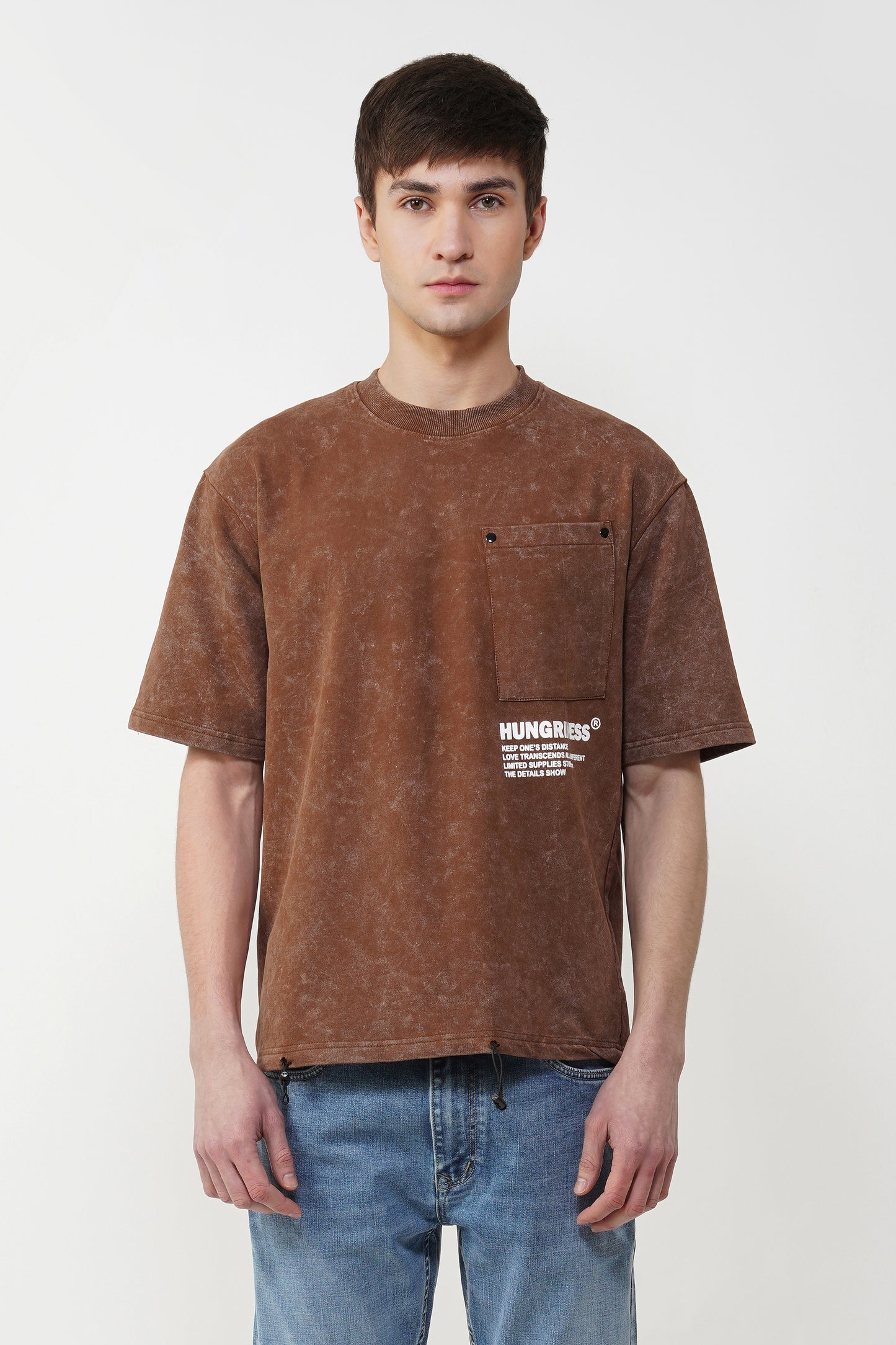 WASHED POCKET T-SHIRT