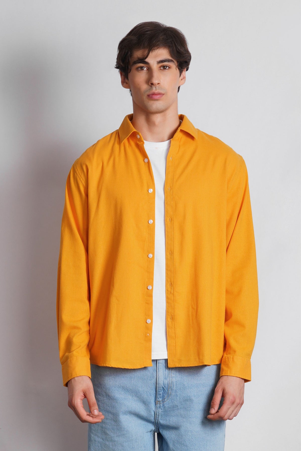 COTTON LINEN SHIRT
