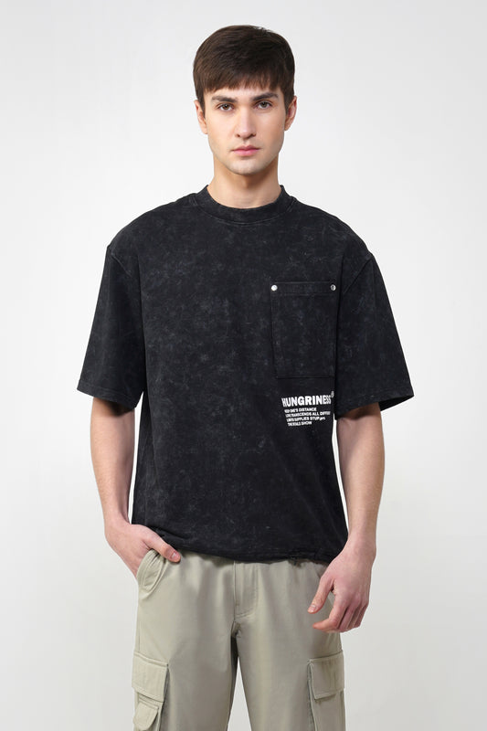 WASHED POCKET T-SHIRT