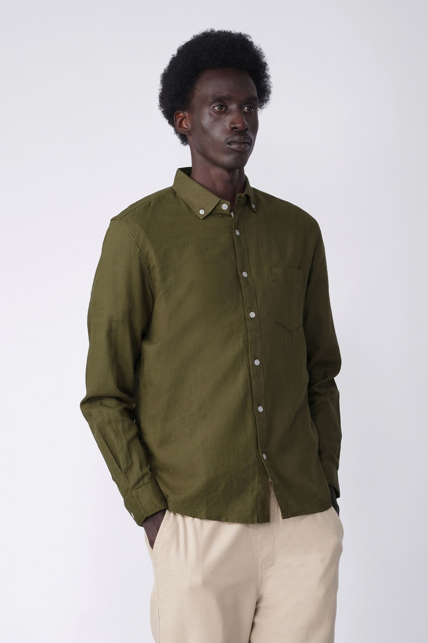 REGULAR FIT COTTON SHIRT