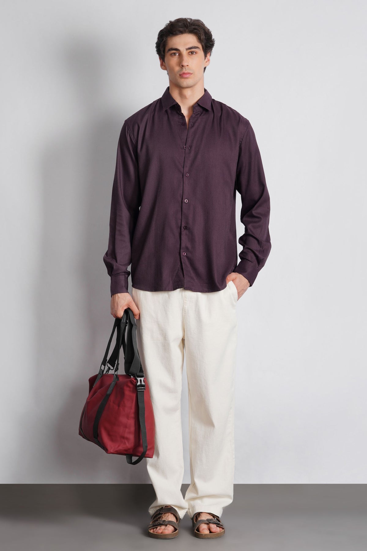 MICRO TEXTURED SHIRT
