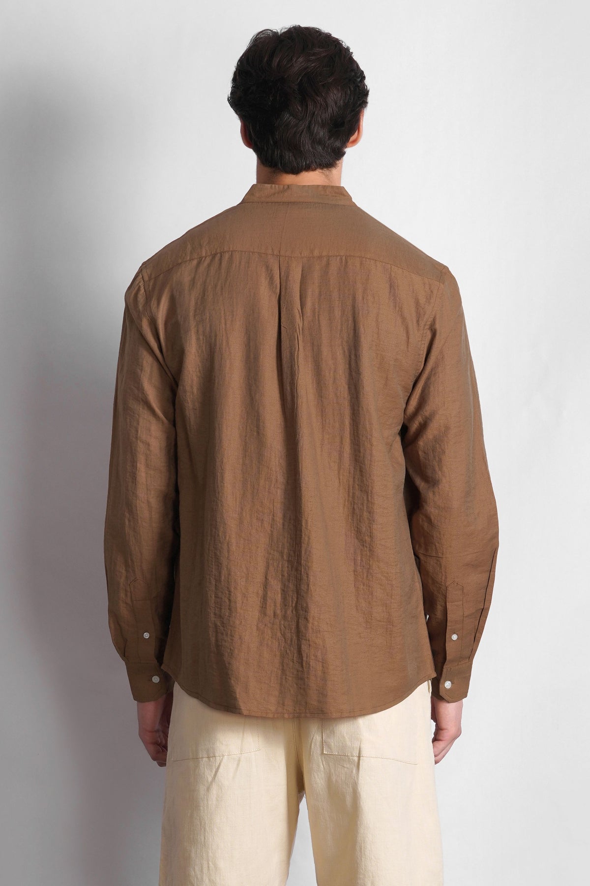MANDARIAN COLLAR SHIRT
