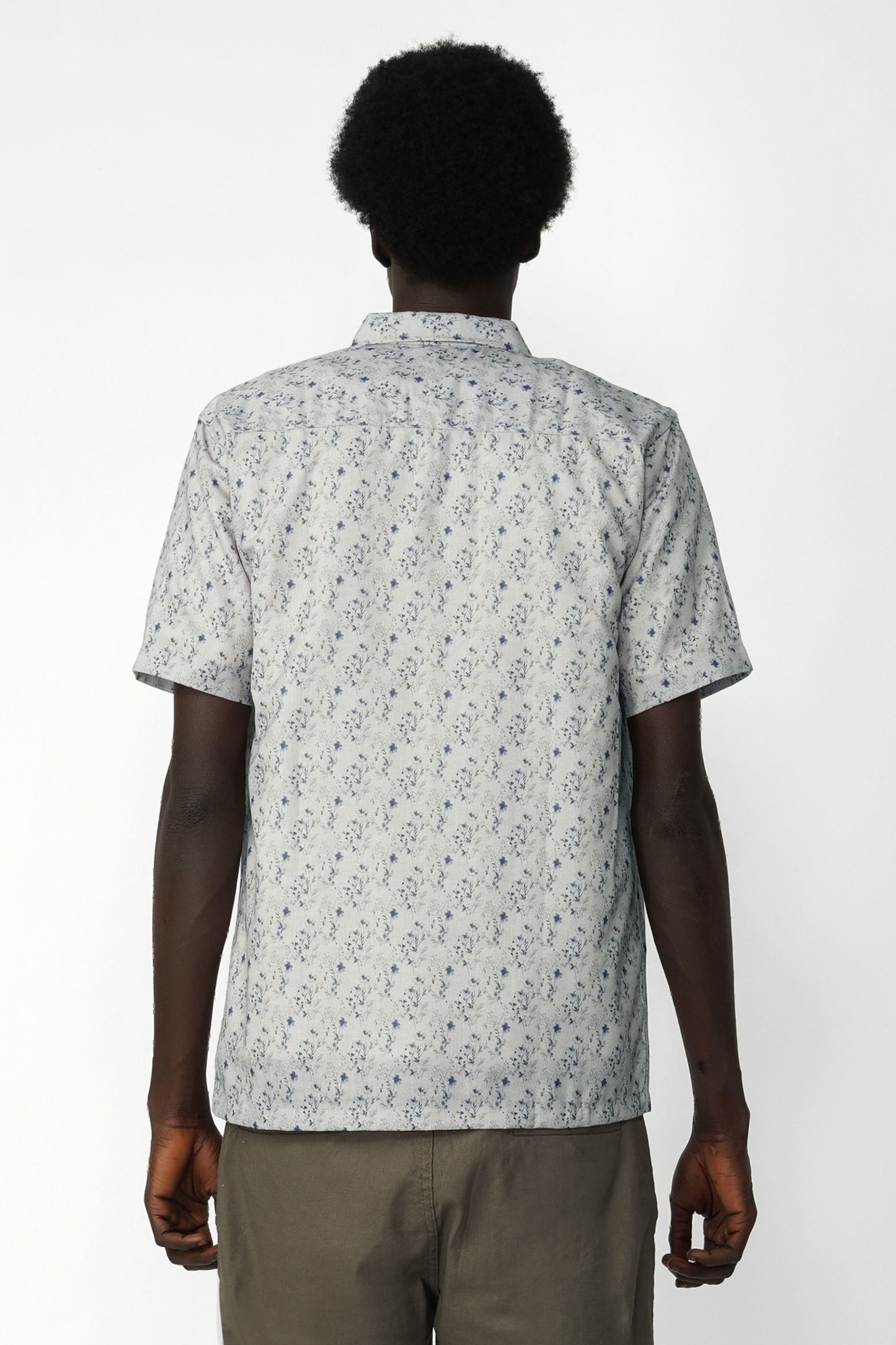 MICRO FLORAL PRINT SHIRT