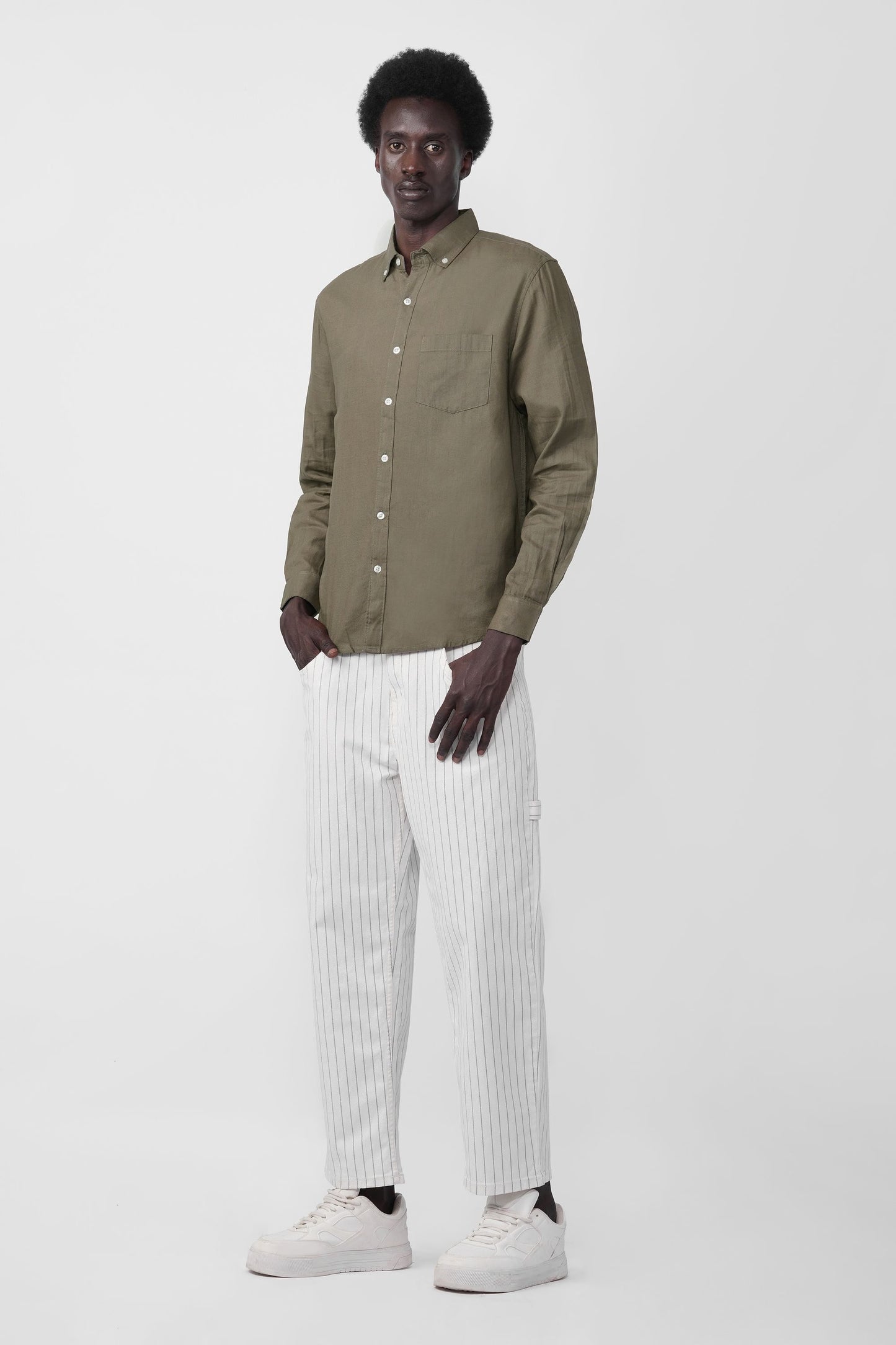 REGULAR FIT COTTON SHIRT