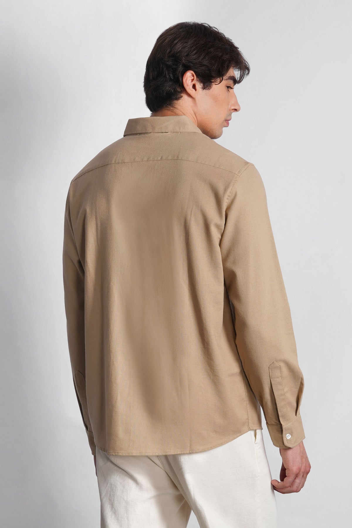 COTTON LINEN SHIRT
