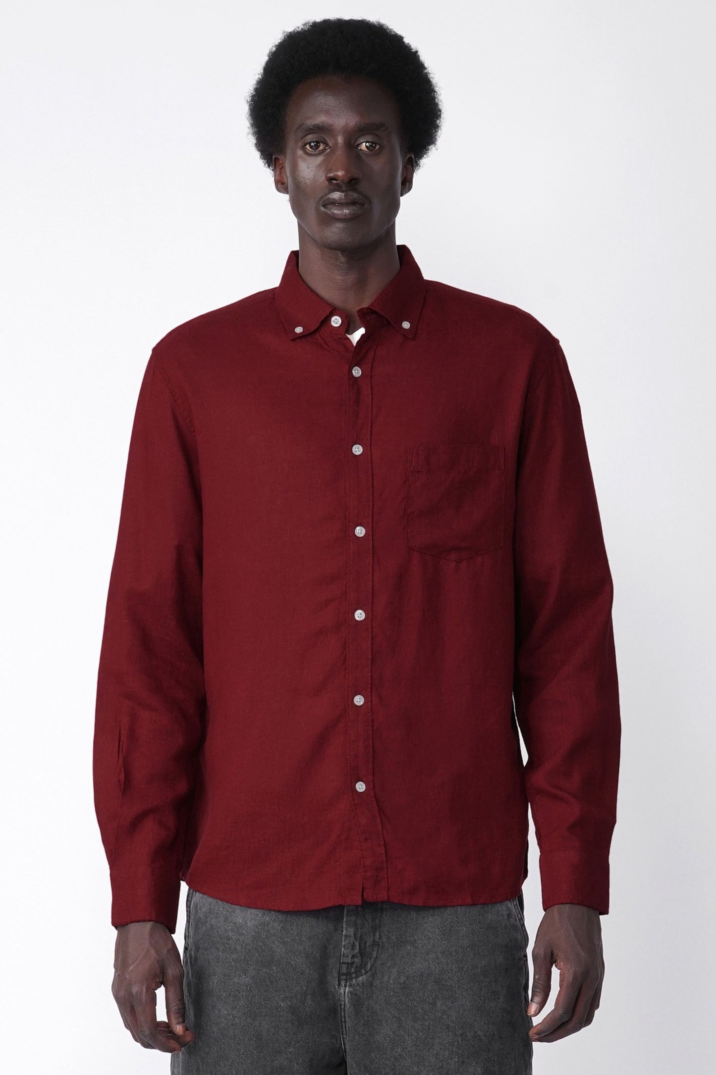 COTTON LINEN SHIRT