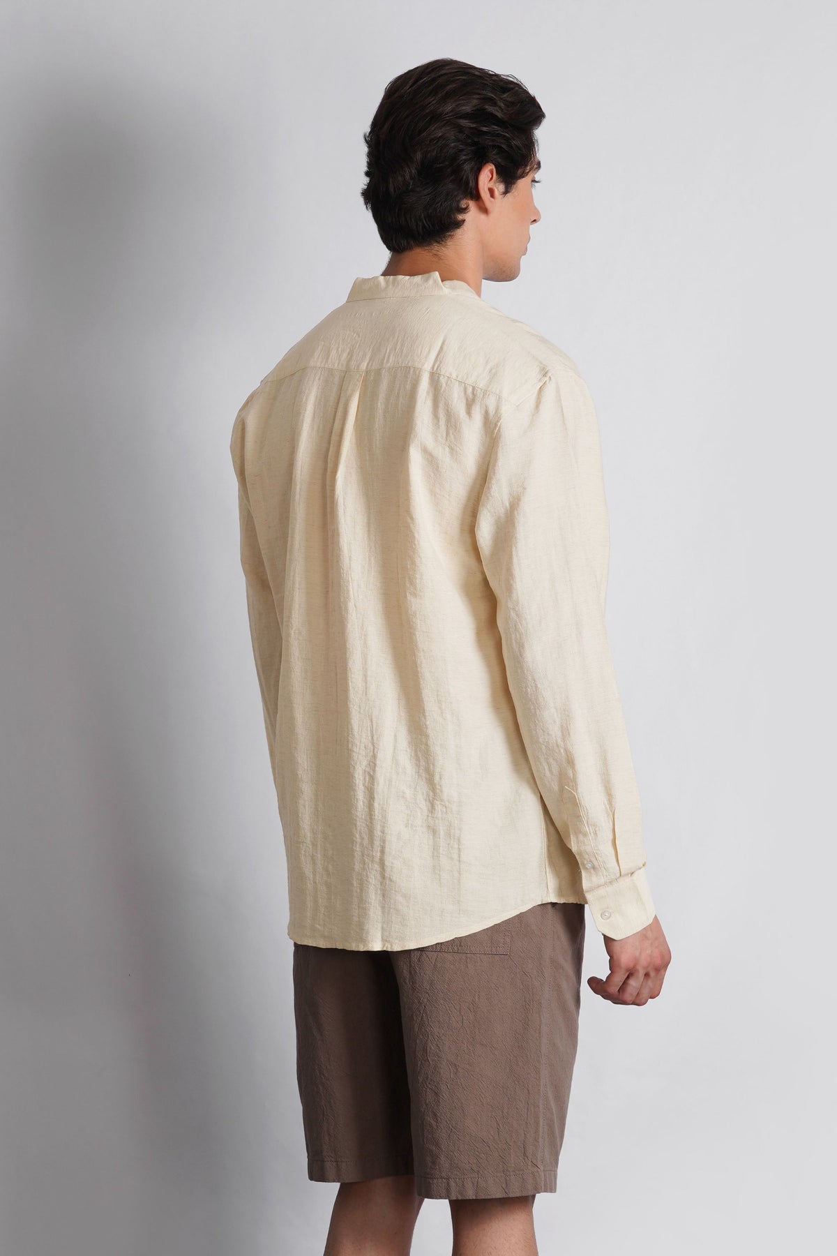 MANDARIAN COLLAR SHIRT