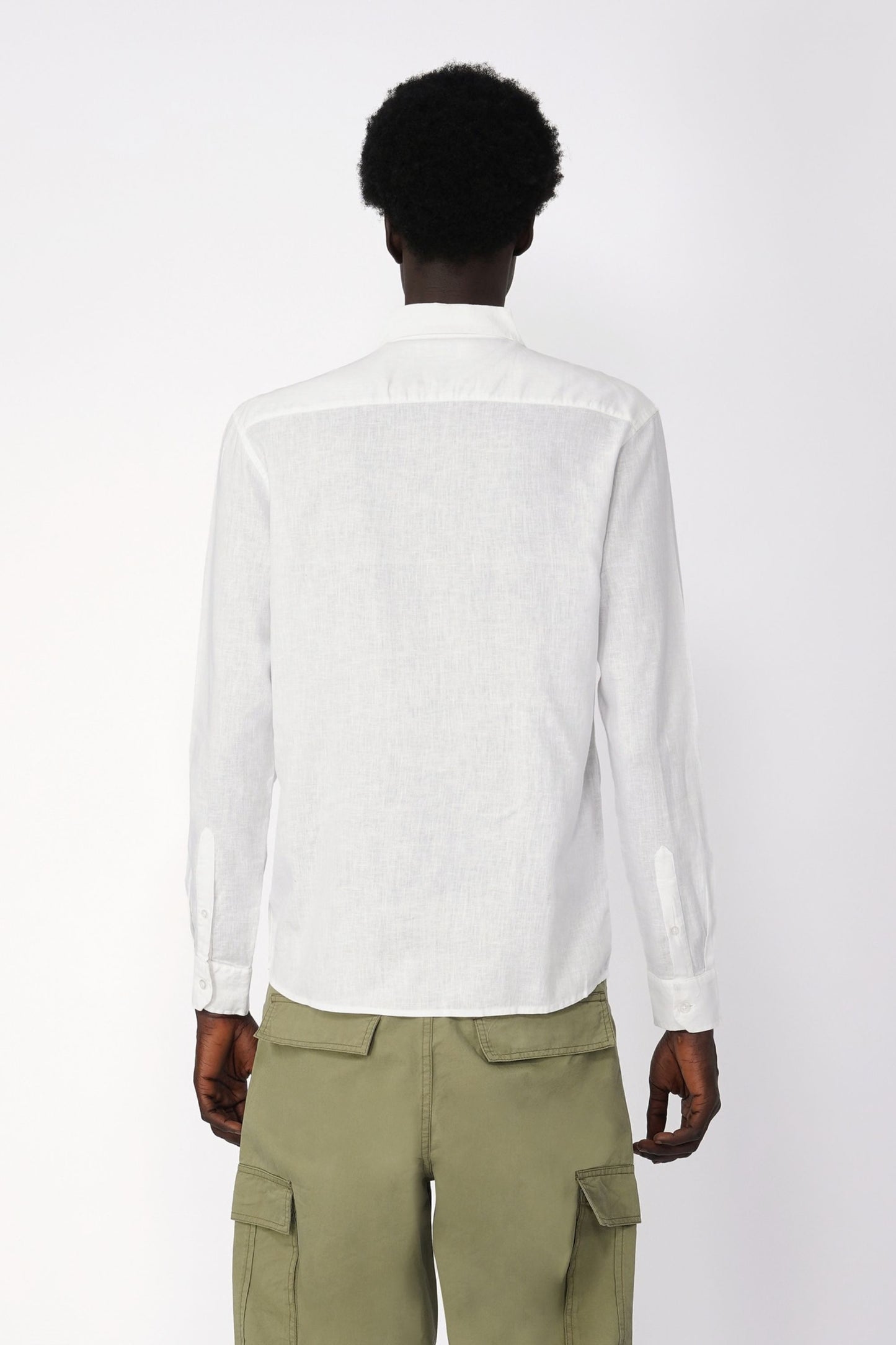 COTTON LINEN SHIRT