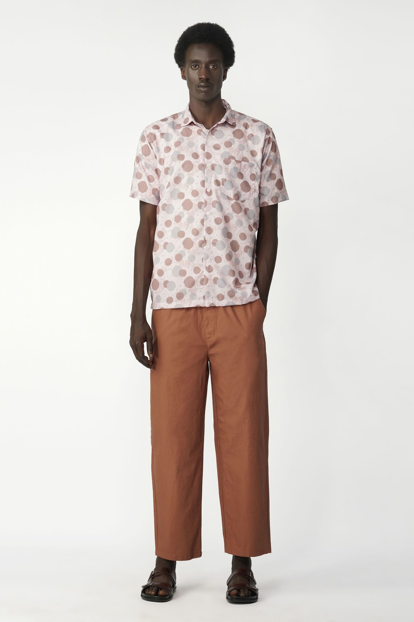 DOT CIRCLE PRINTED SHIRT