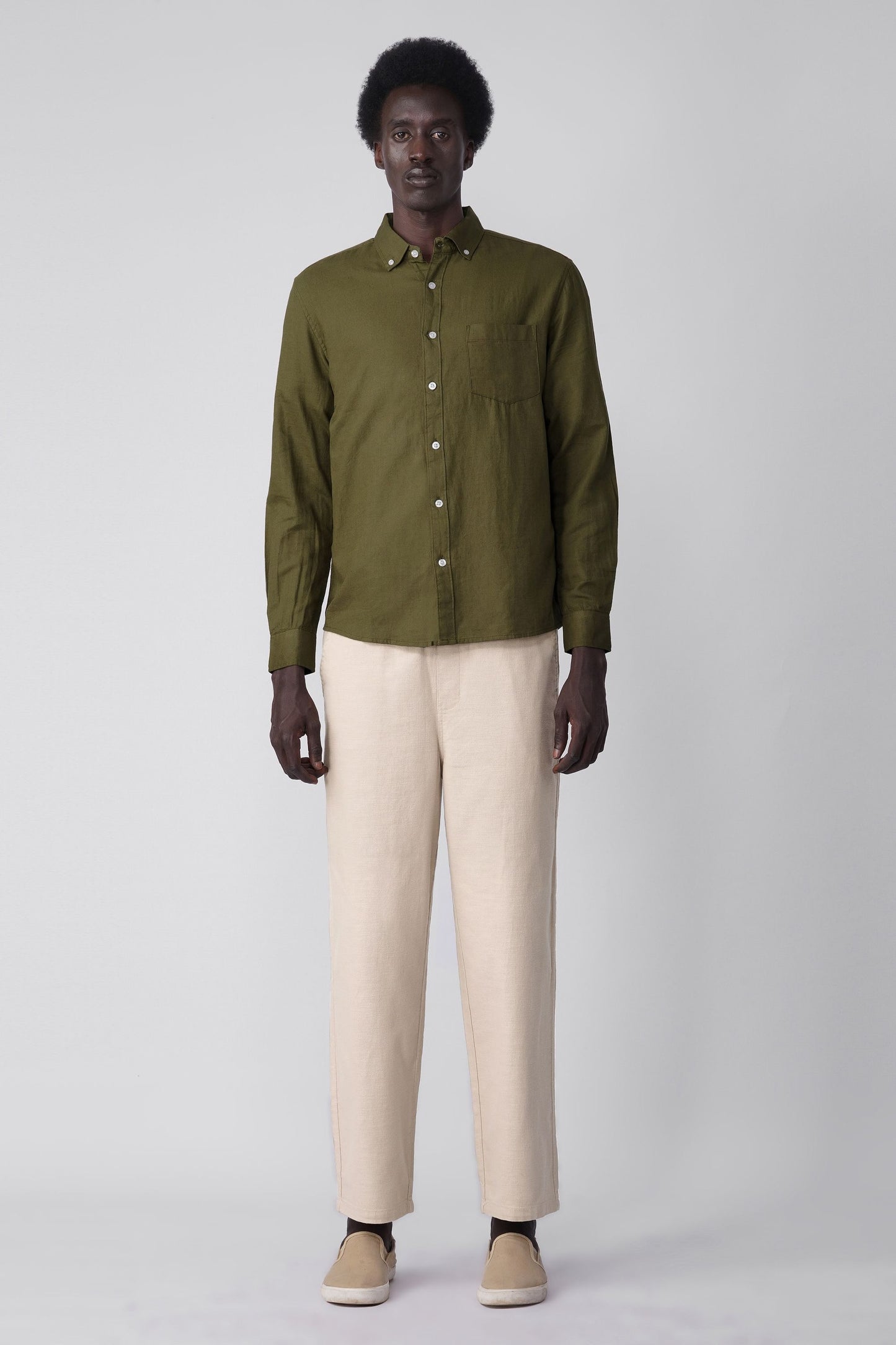 REGULAR FIT COTTON SHIRT