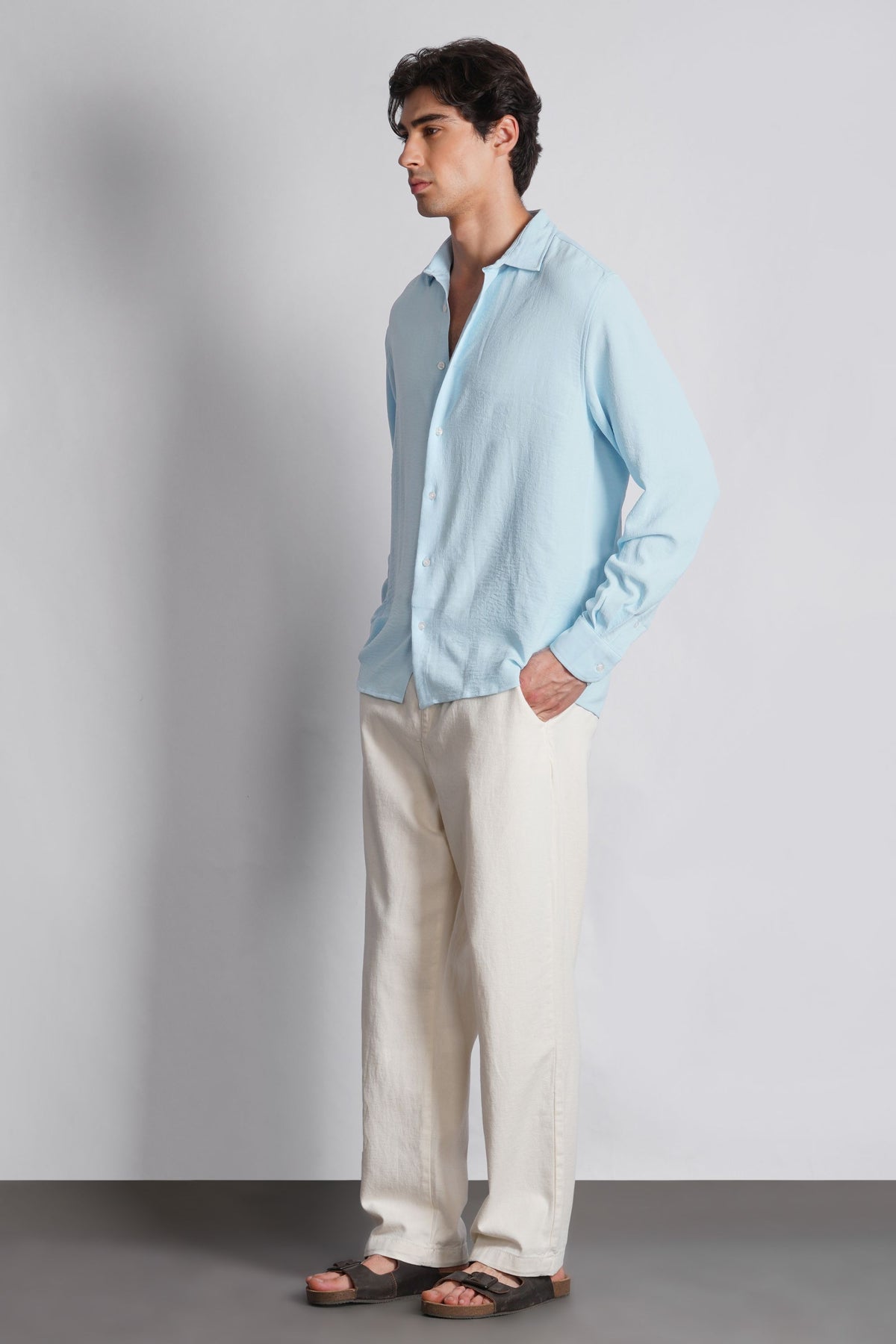 IMP SOLID REGULAR FIT SHIRT