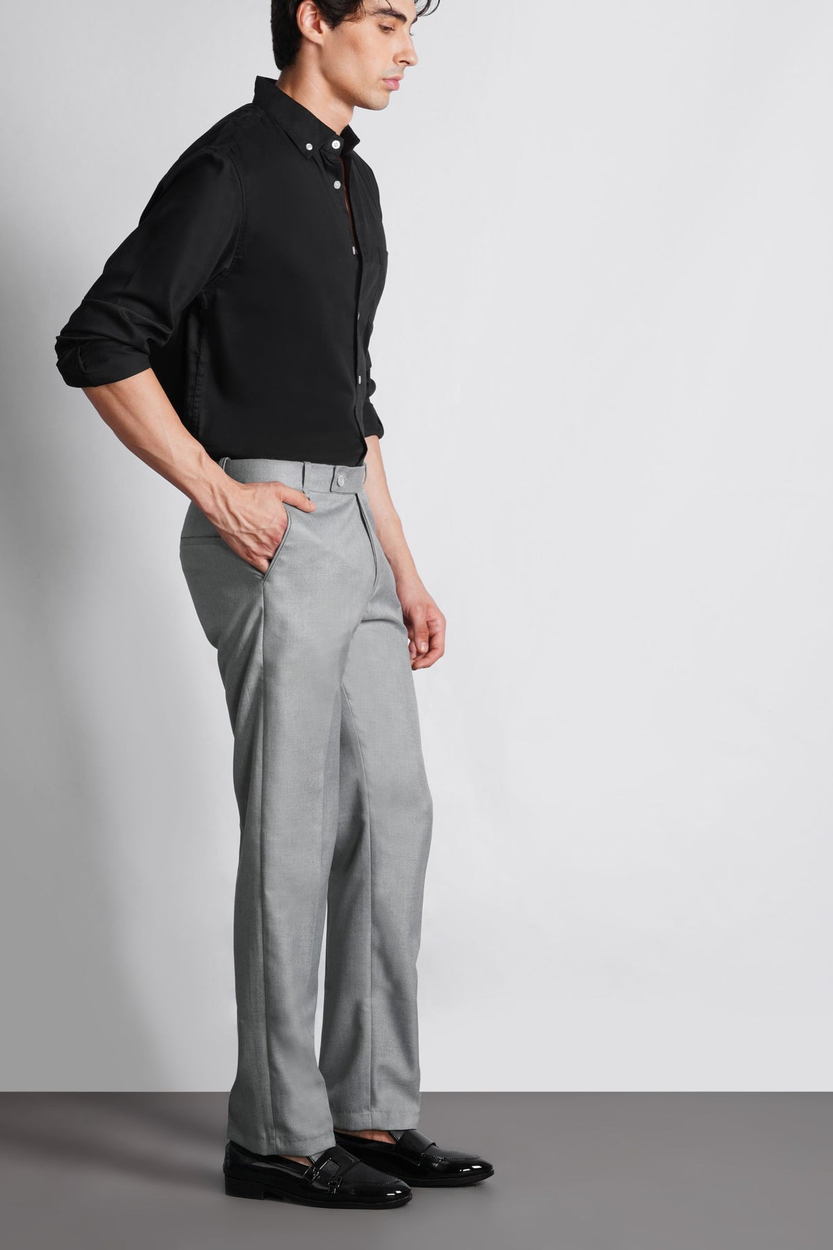 STRAIGHT FIT TAILORED PANT