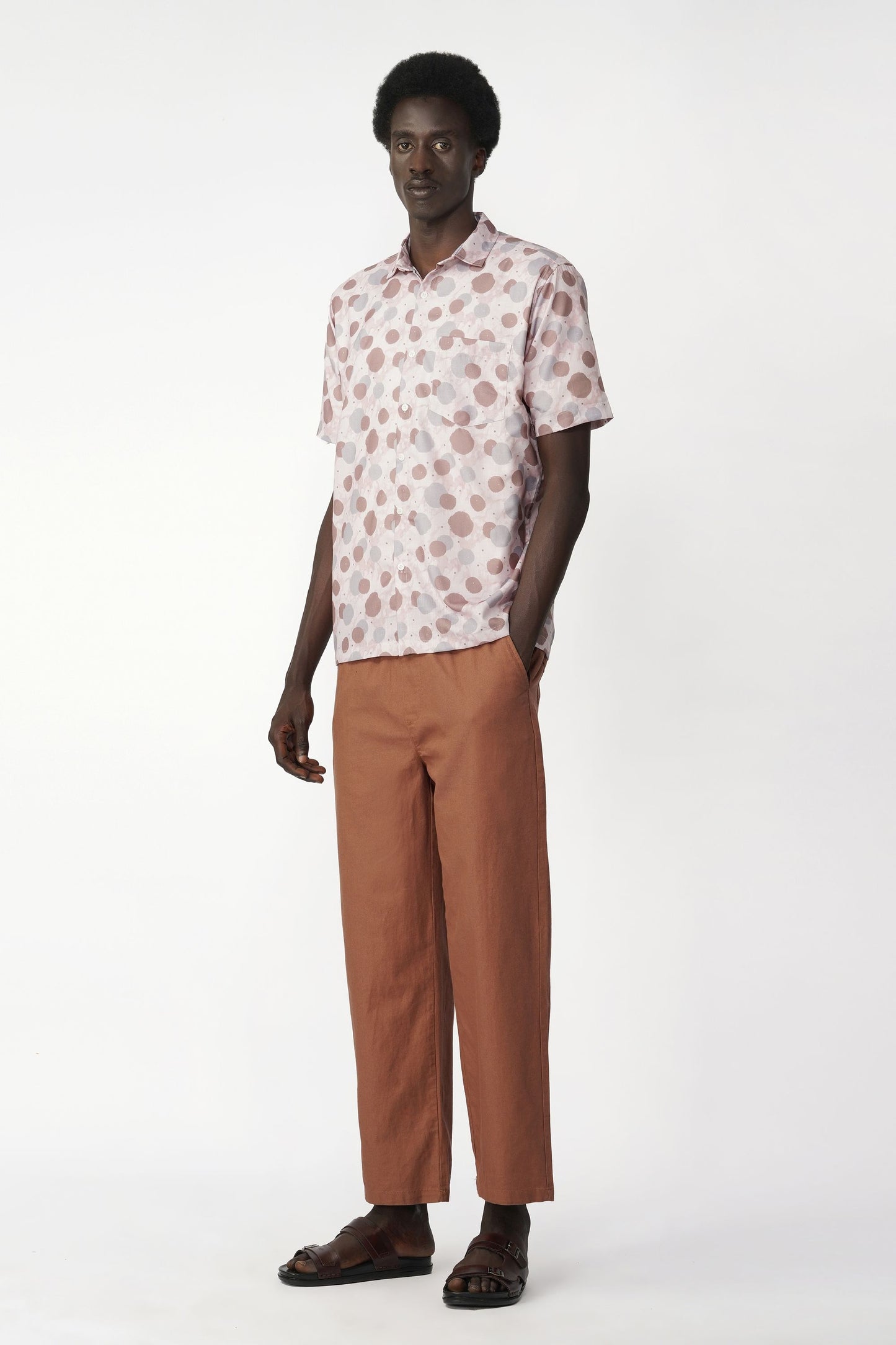 DOT CIRCLE PRINTED SHIRT