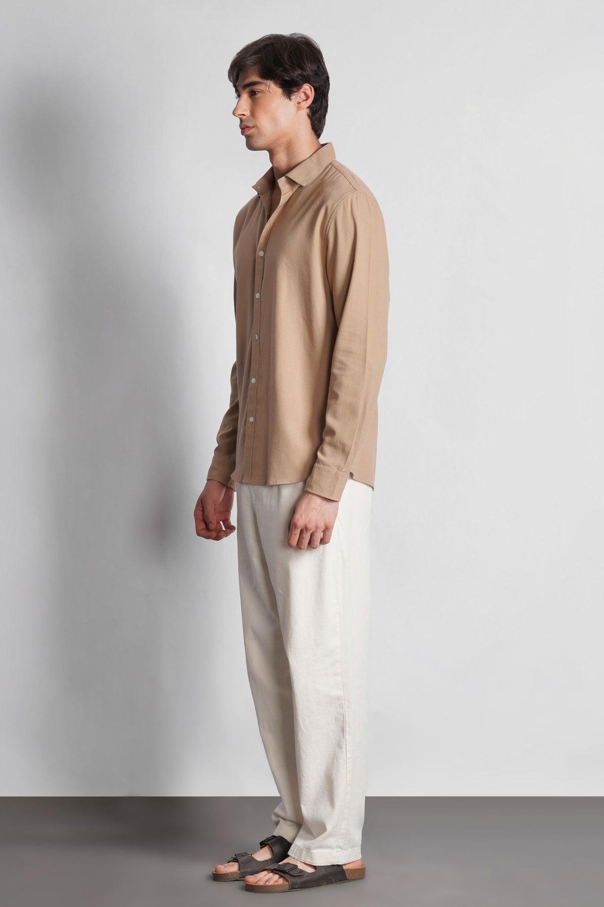 COTTON LINEN SHIRT