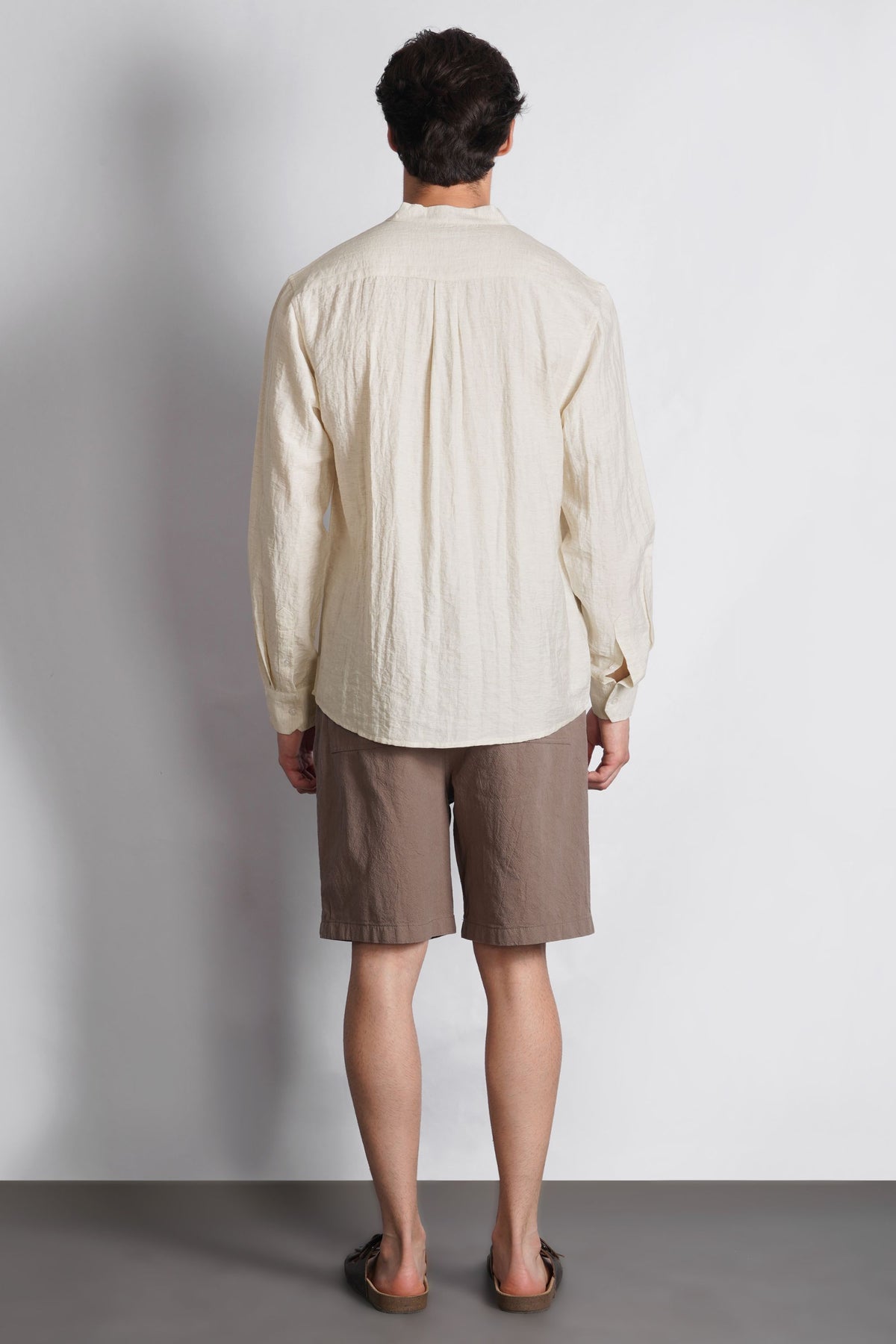 MANDARIAN COLLAR SHIRT