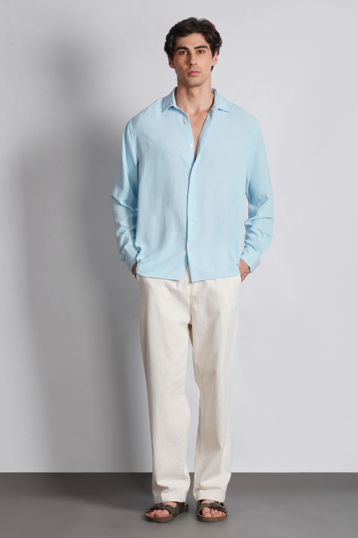 IMP SOLID REGULAR FIT SHIRT