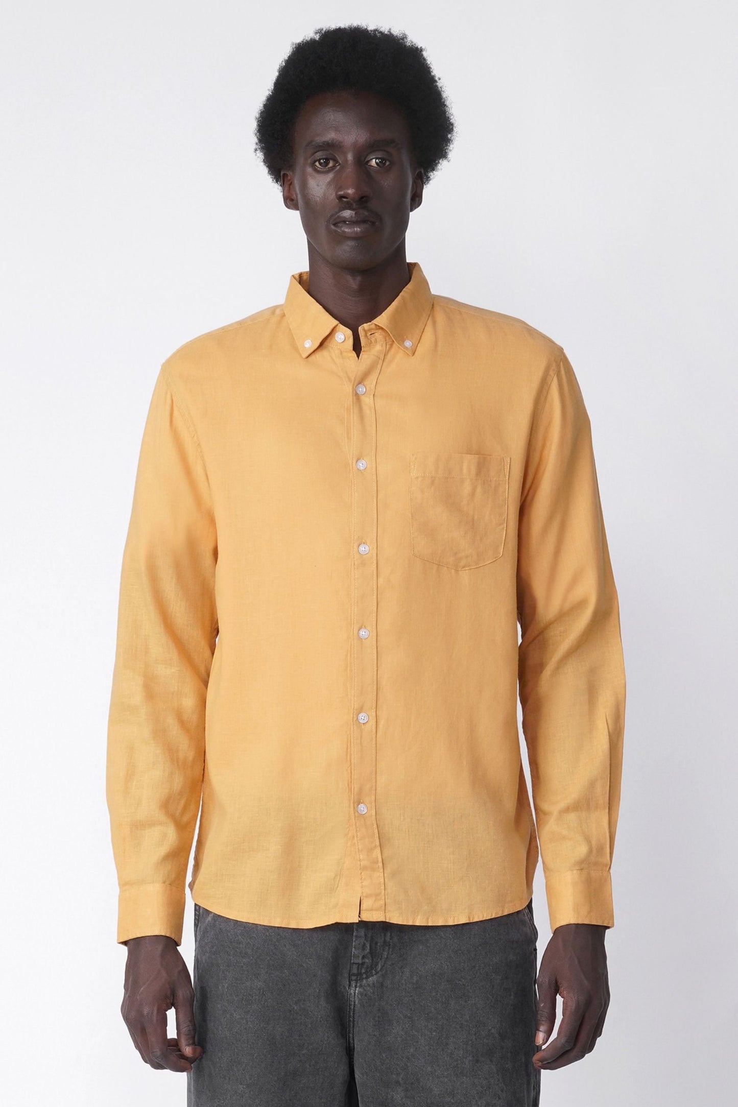 COTTON LINEN SHIRT