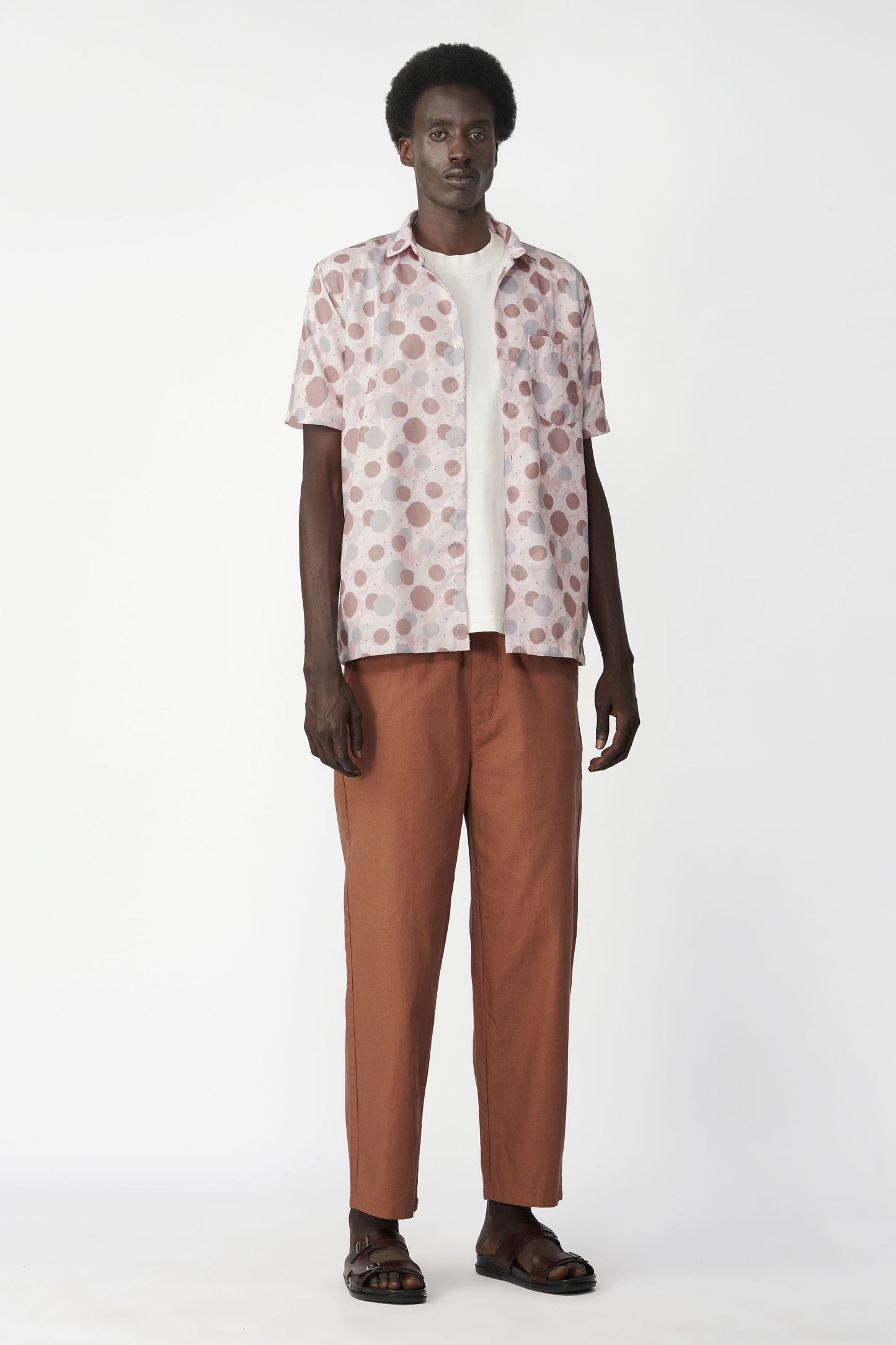 DOT CIRCLE PRINTED SHIRT