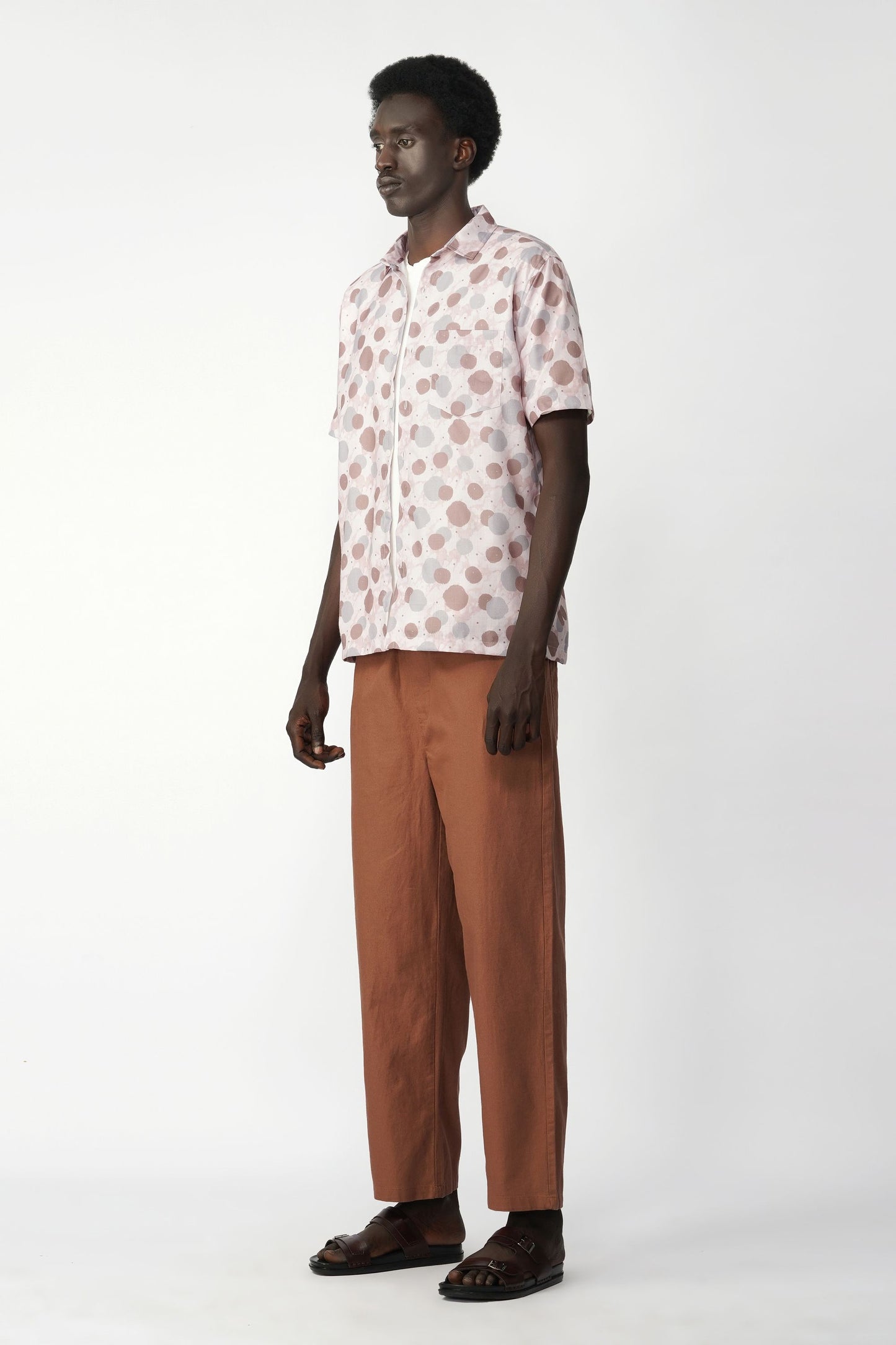 DOT CIRCLE PRINTED SHIRT