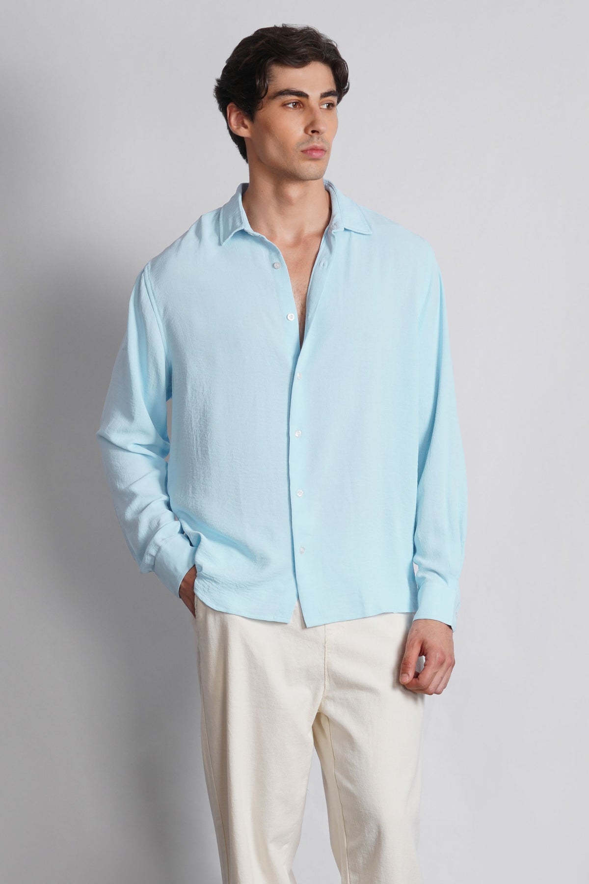 IMP SOLID REGULAR FIT SHIRT