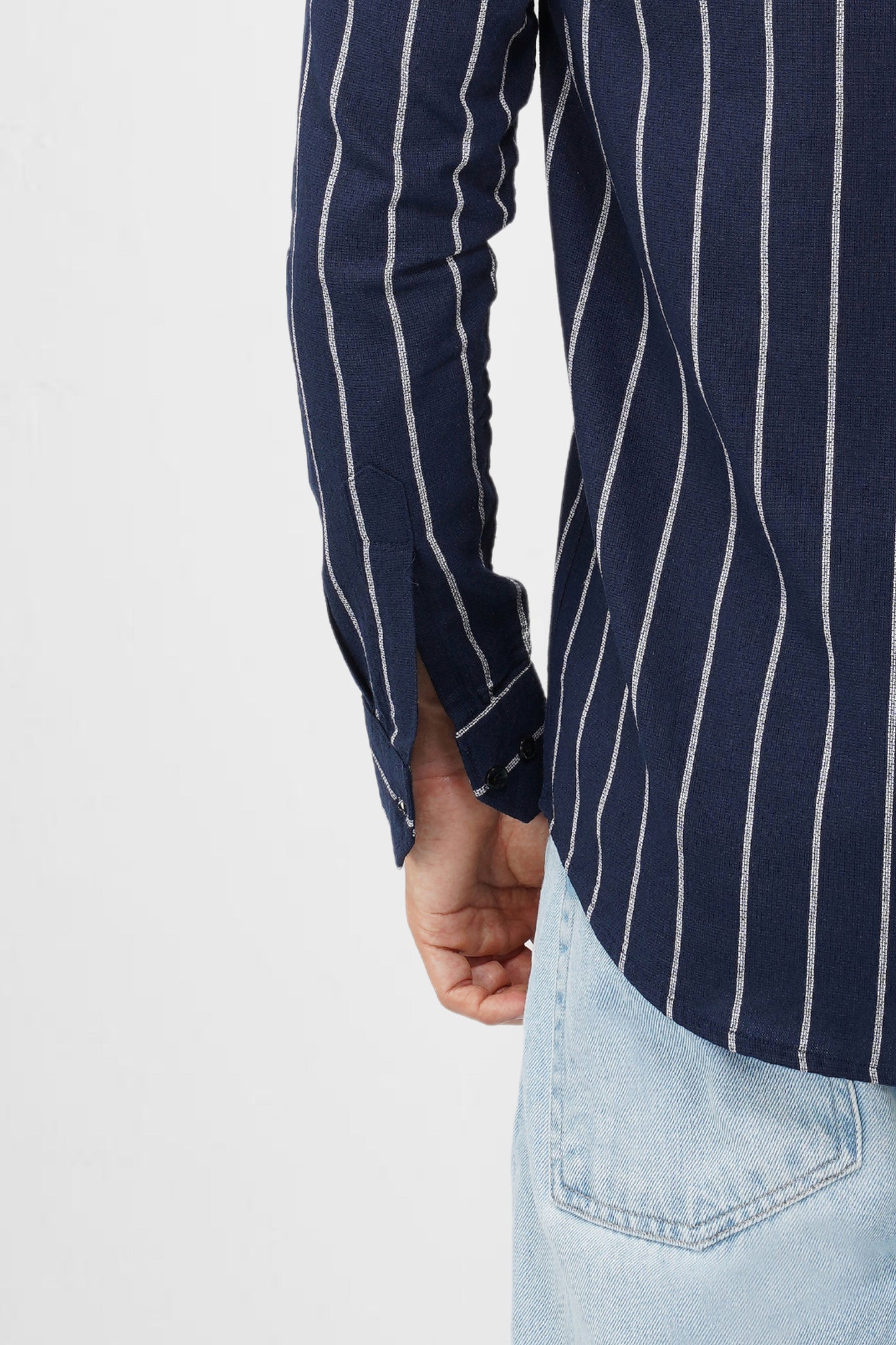 STRIPED TEXTURED SHIRT