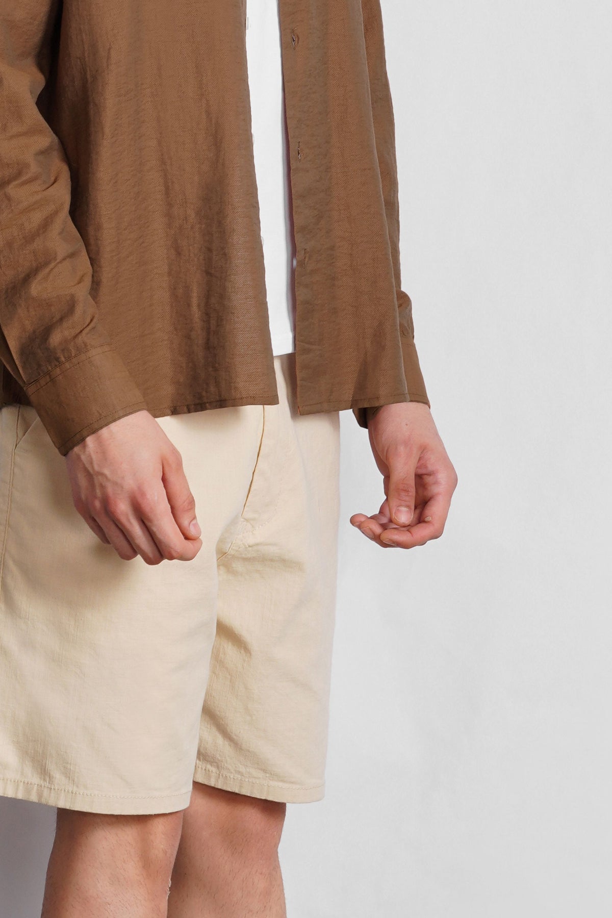 MANDARIAN COLLAR SHIRT