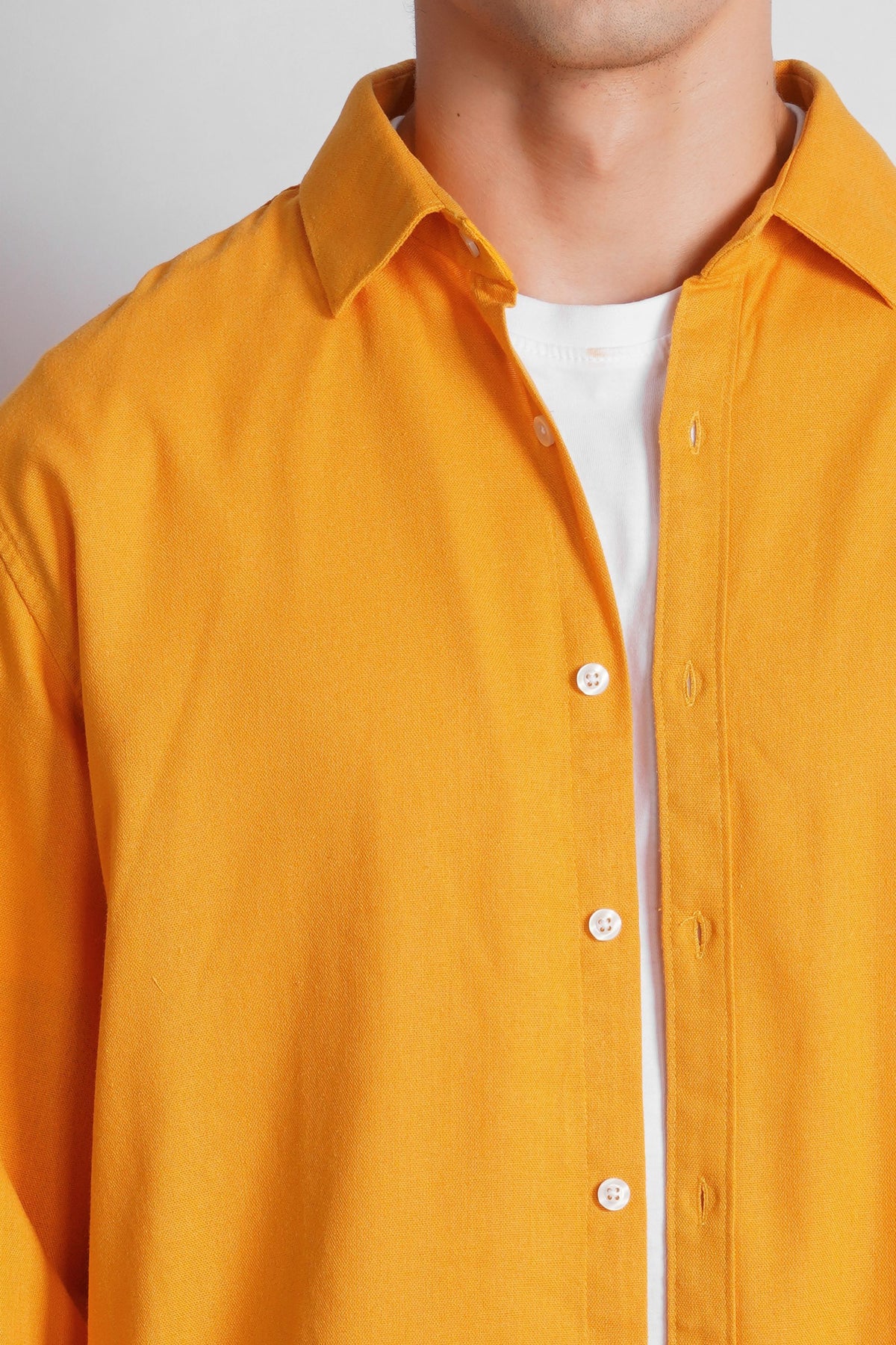 COTTON LINEN SHIRT