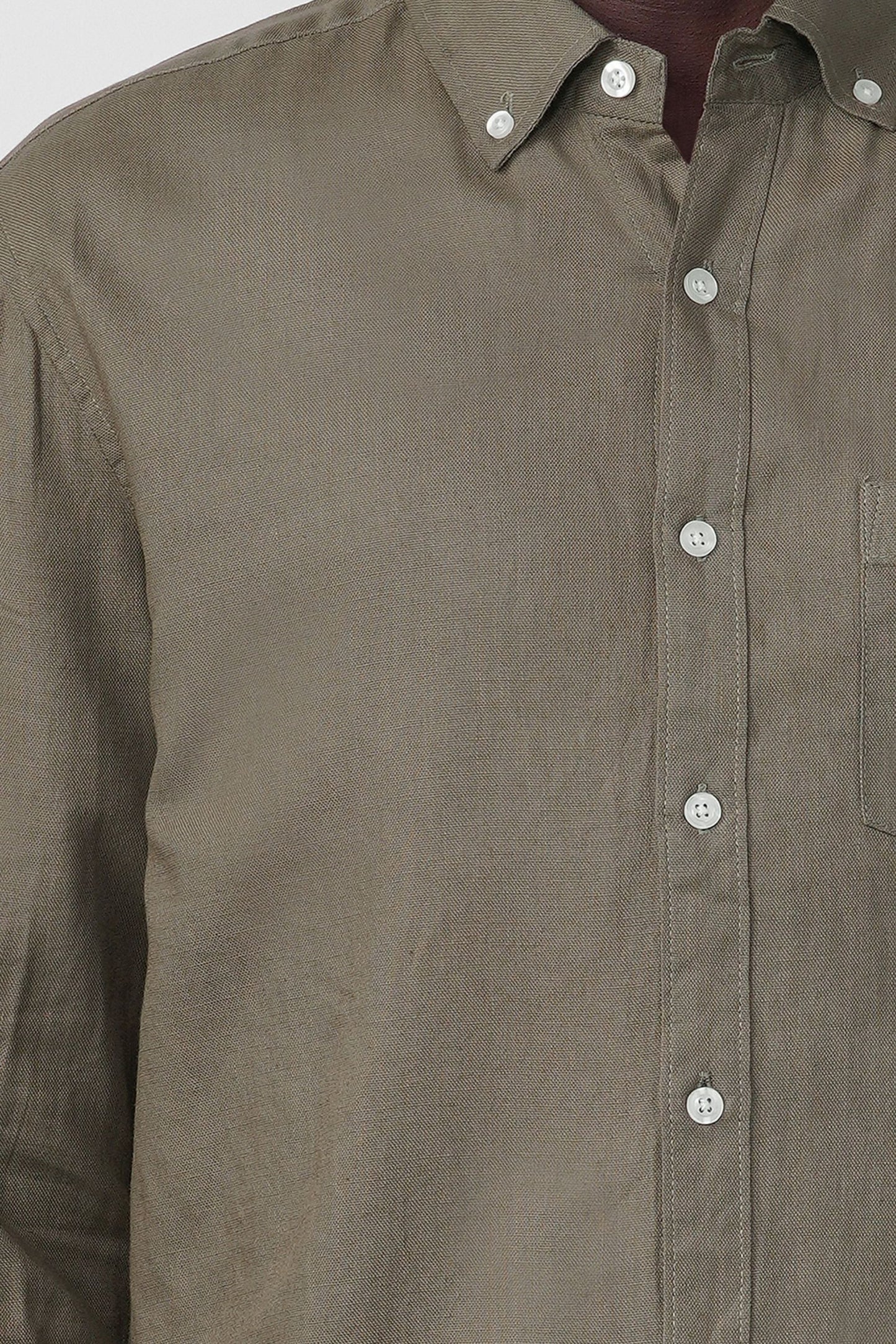 REGULAR FIT COTTON SHIRT