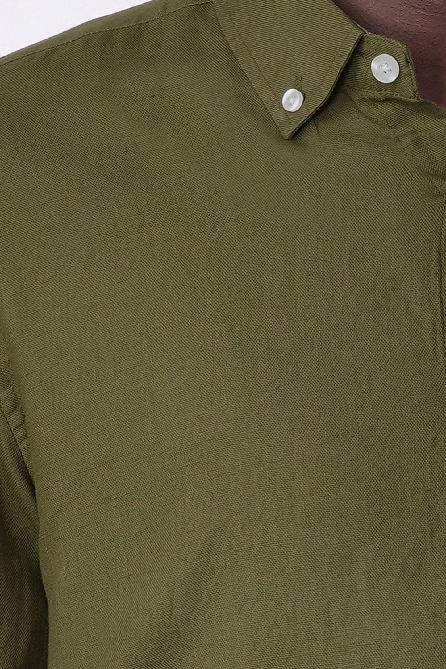 REGULAR FIT COTTON SHIRT